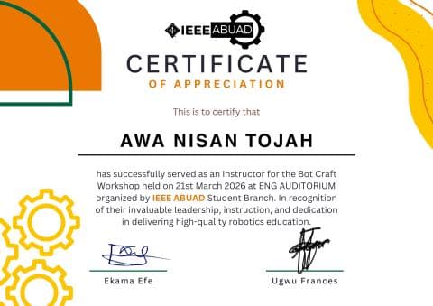 IEEE Certificate