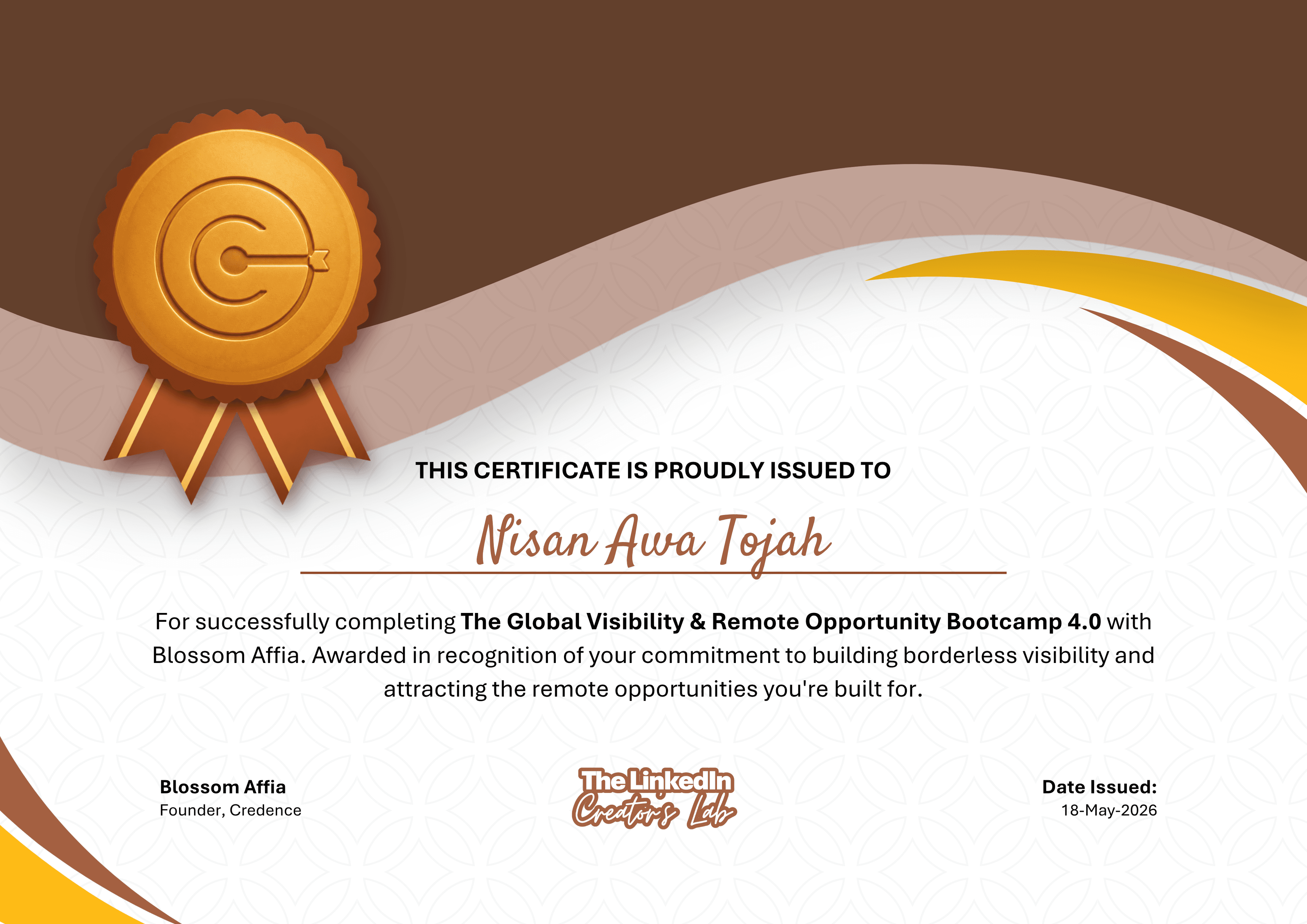 Professional Development Certificate