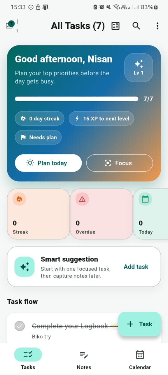 NisanApp screenshot 1