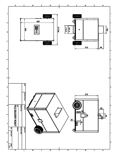 Automated File Delivery Robot visual 4